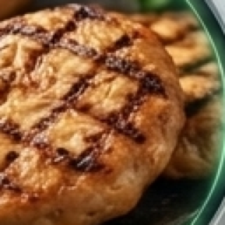 Grilled chicken patty